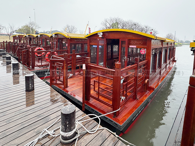 12.58米画舫船_电动观光船